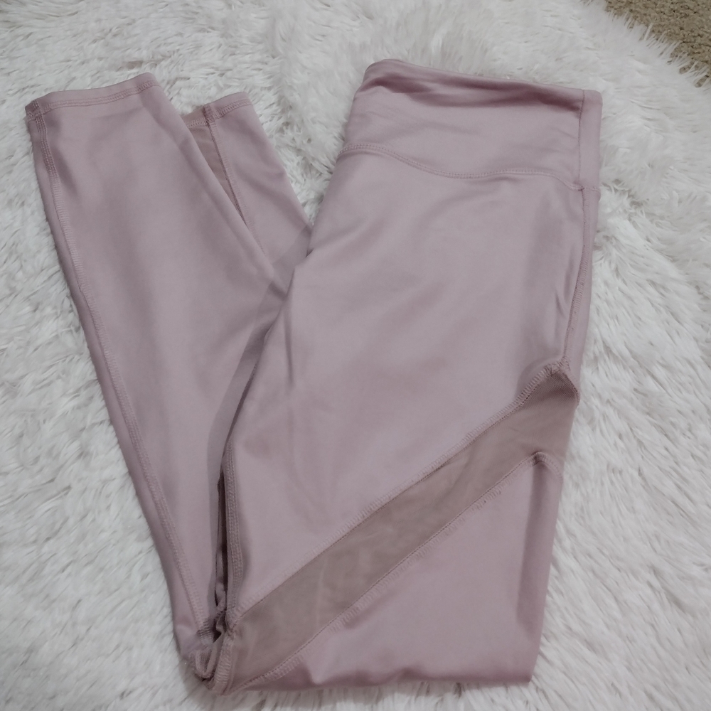 Forever 21 High Waist Full length Lilac Yoga Leggings Size Large - Picture 4 of 5